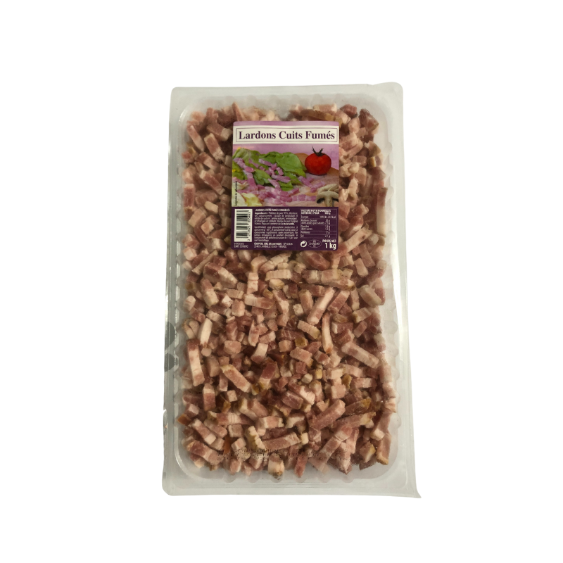 Cooperl - Lardons surgelés - 1kg