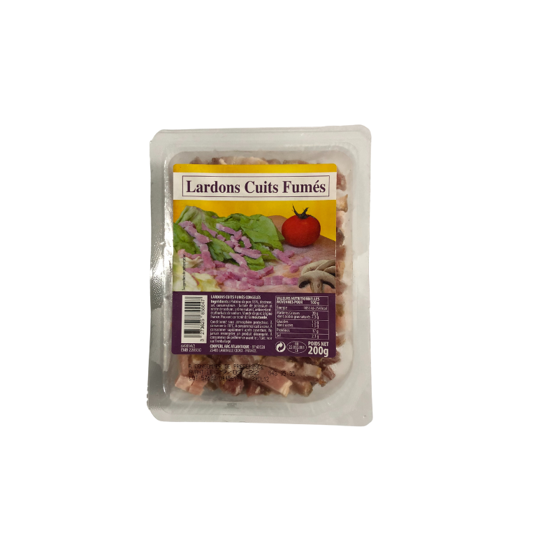 Cooperl - Lardons surgelés - 200g
