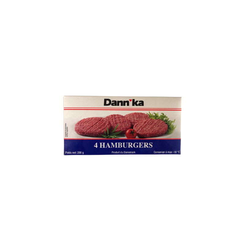 Dann'Ka - Steaks nature x 4 - 200g