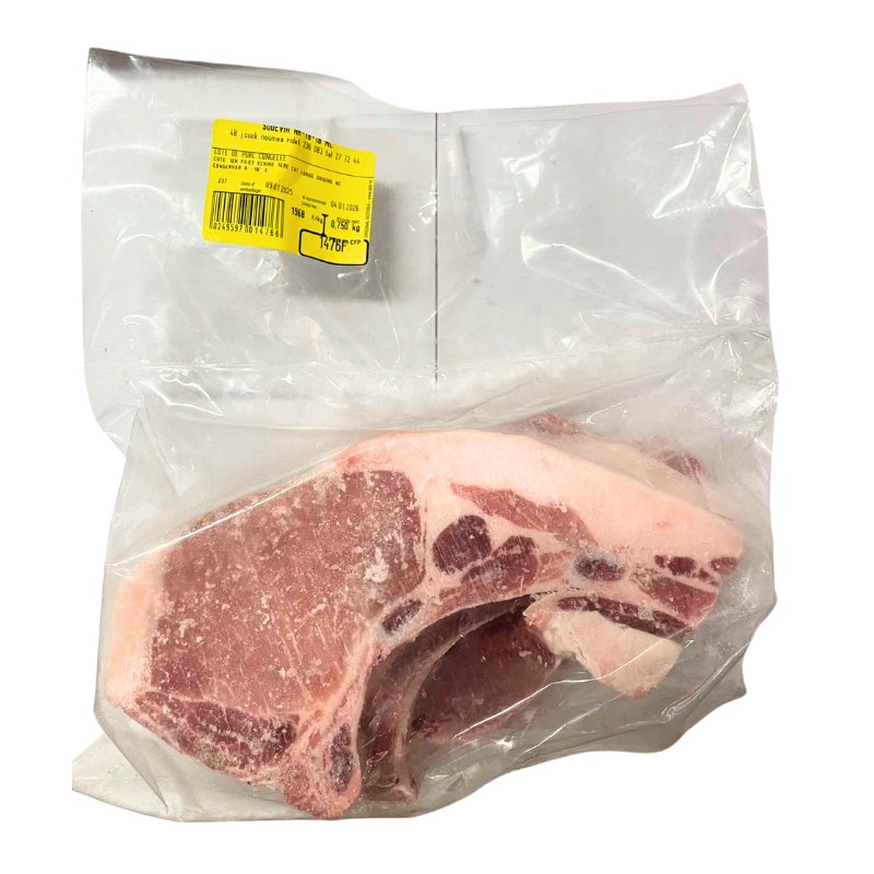 Côte de Porc x4 – Surgelés - 700g