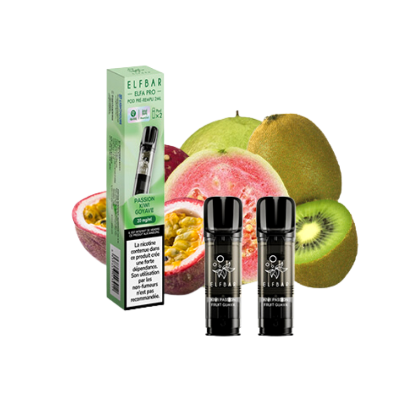 Elfbar - POD Passion Kiwi Goyave - x2