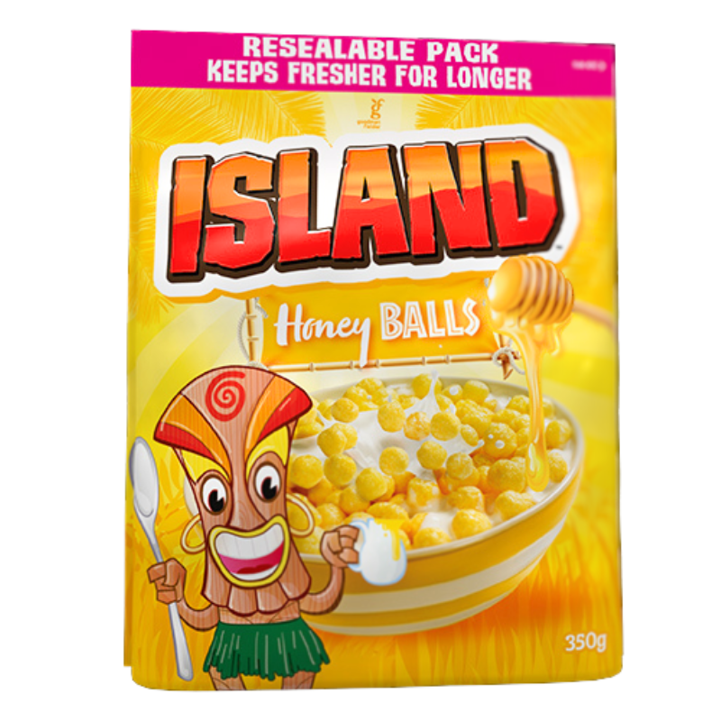 Island - Céréales Honey Balls - 375g