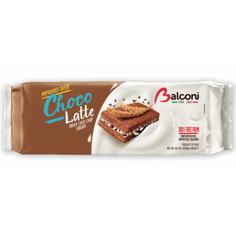 Balconi - Choco Latte - 10x30g