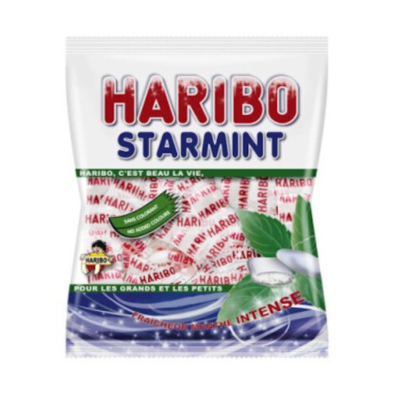 Haribo - Bonbon Menthe Starmint - 100g