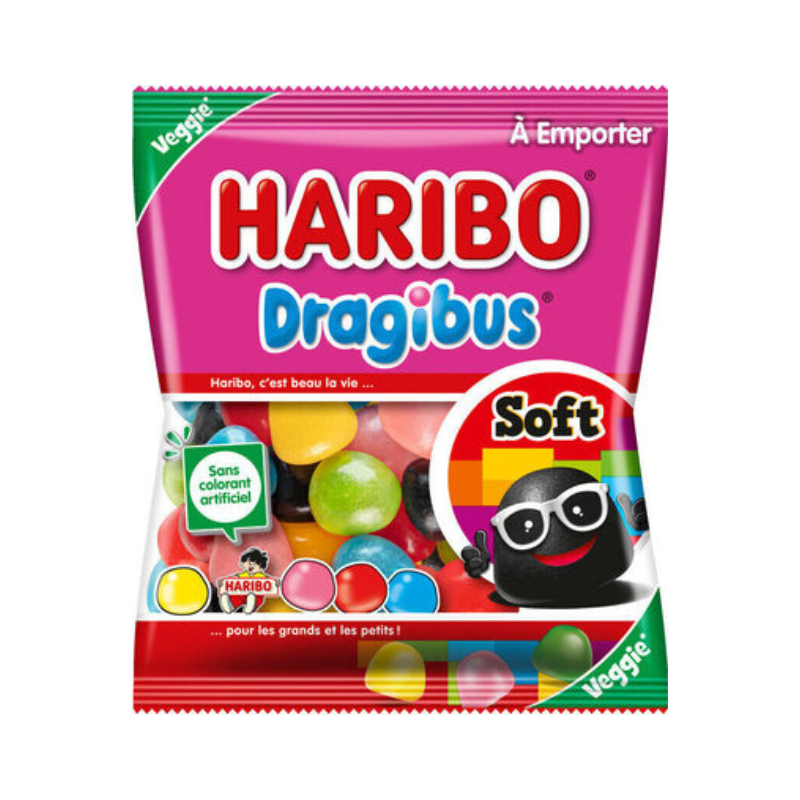 Haribo - Bonbon Dragibus Soft - 120g