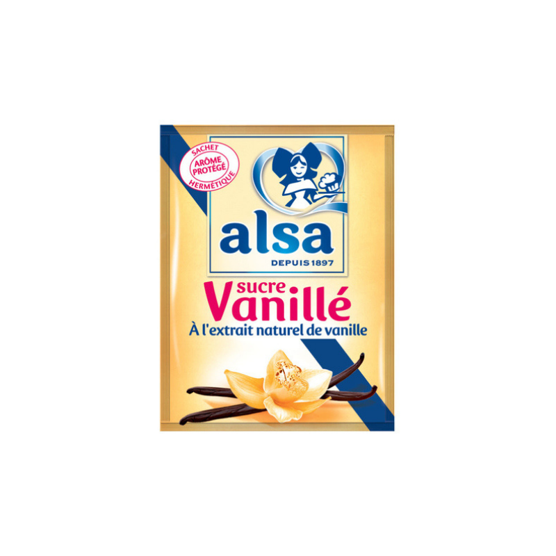 Alsa - Sucre Vanilliné - 10x7,5g