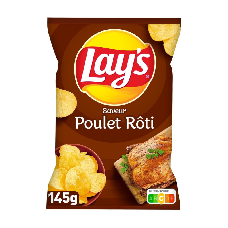 Lay's - Chips Poulet rôti - 145g