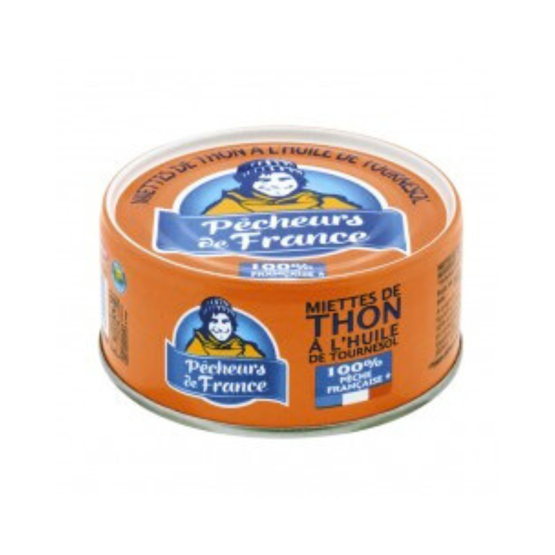 Pêcheurs de France - Miette de Thon Huile - 160g