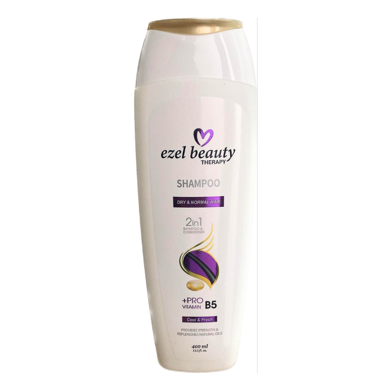 Ezel Beauty - Shampoing Cheveux Secs - 400ml