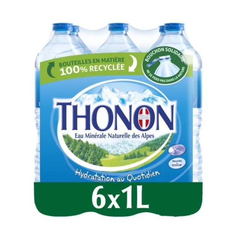 Thonon - Eau plate - 6x1L