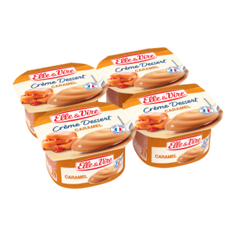 Elle&Vire - Crème Dessert Caramel - 4x125g