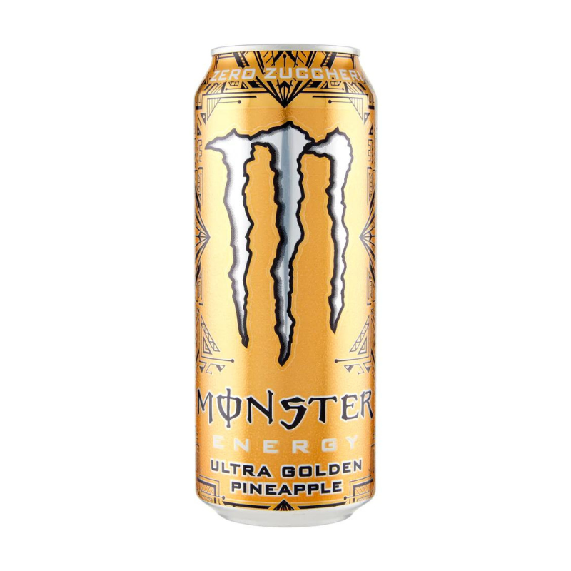 Monster - Boisson Énergisante Golden Ananas - 500ml