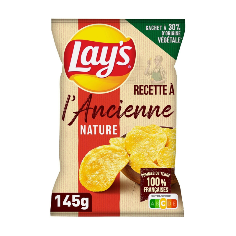 Lay's - Chips Nature Ancienne - 130g
