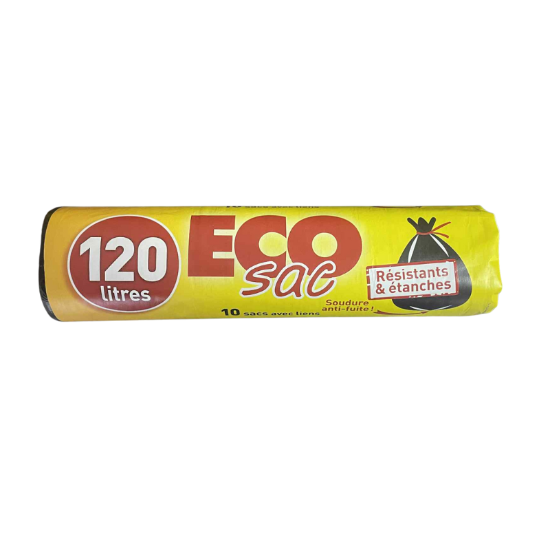 Eco Sac - Sacs Poubelles 120L - x10