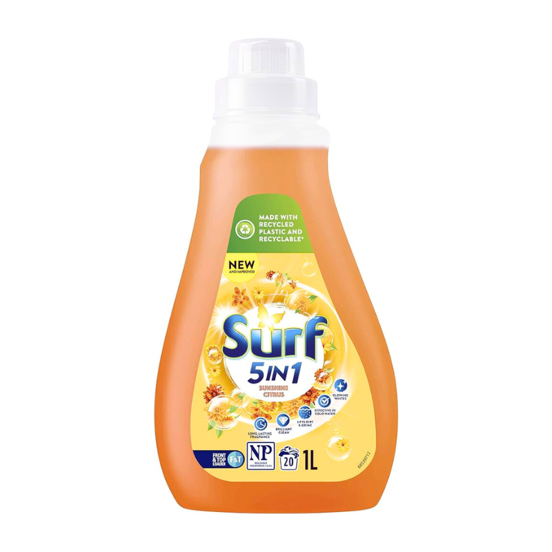 Surf - Lessive liquide - Sunshine Citrus - 1L