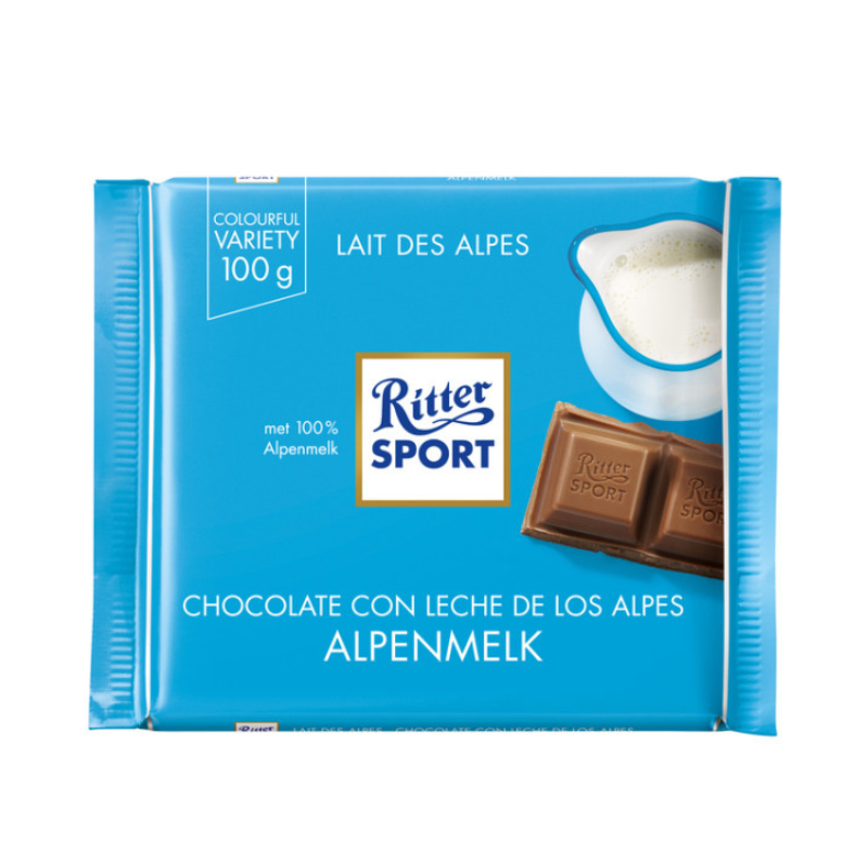 Ritter - Chocolat au Lait - 100g