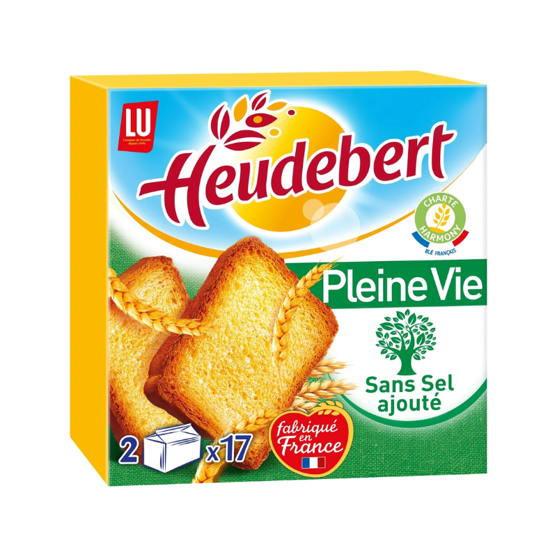 Heudebert - La Biscotte Sans Sel - 300g
