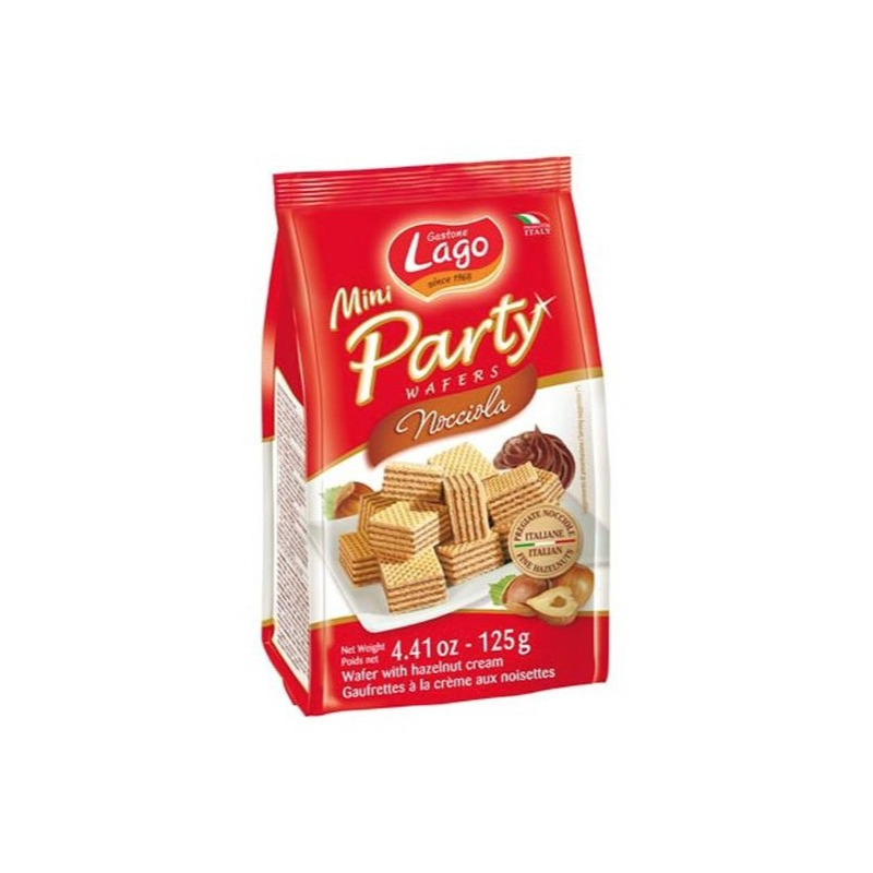 Lago - Mini Gaufrette Noisette - 125g