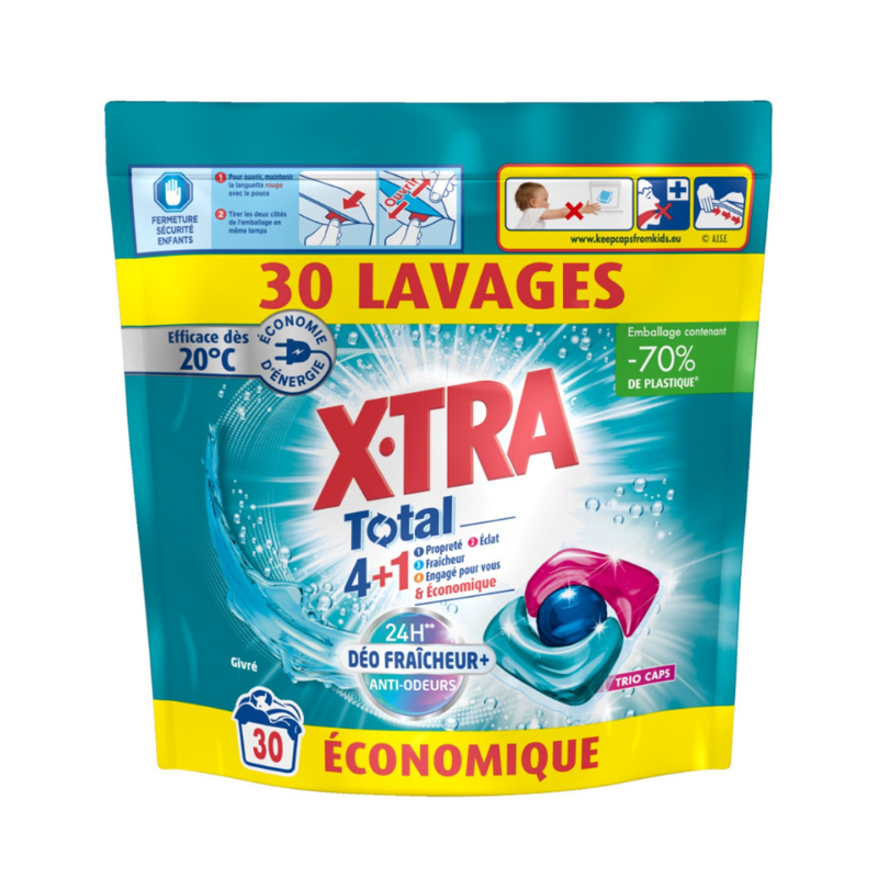 XTRA - Capsules - Trio Caps Fraicheur  - 30D