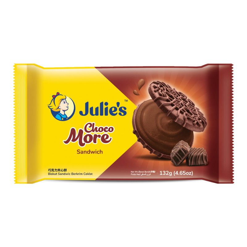 Julie's - Biscuit tout choco - 132g