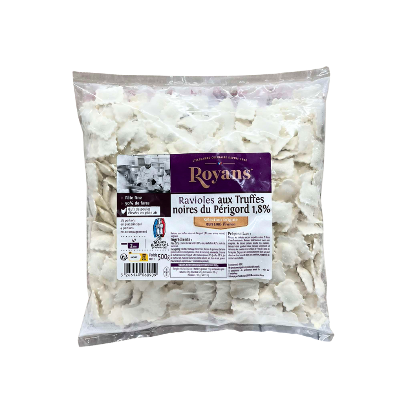 Royan - Ravioles Truffe Noire - 500g