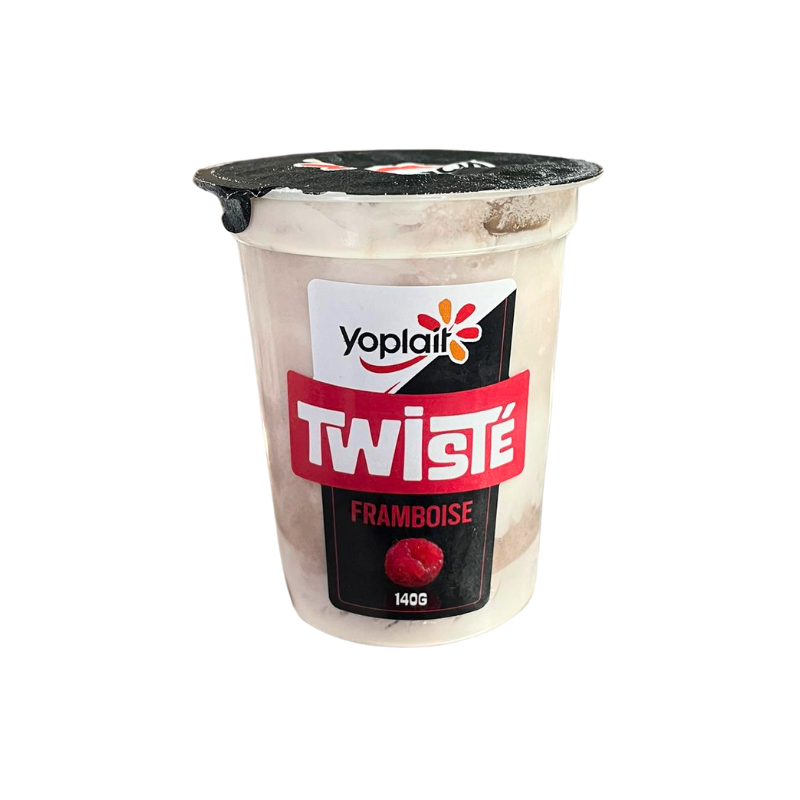 Yoplait - Yaourt Twisté Framboise - 140g