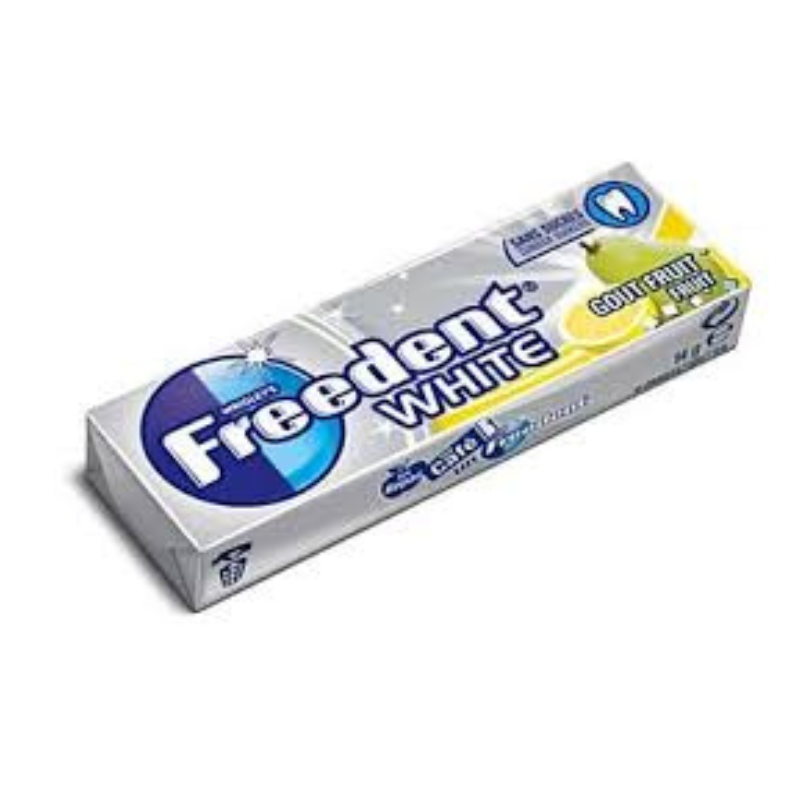 Freedent - Chewing Gum - White Fruit - 14g
