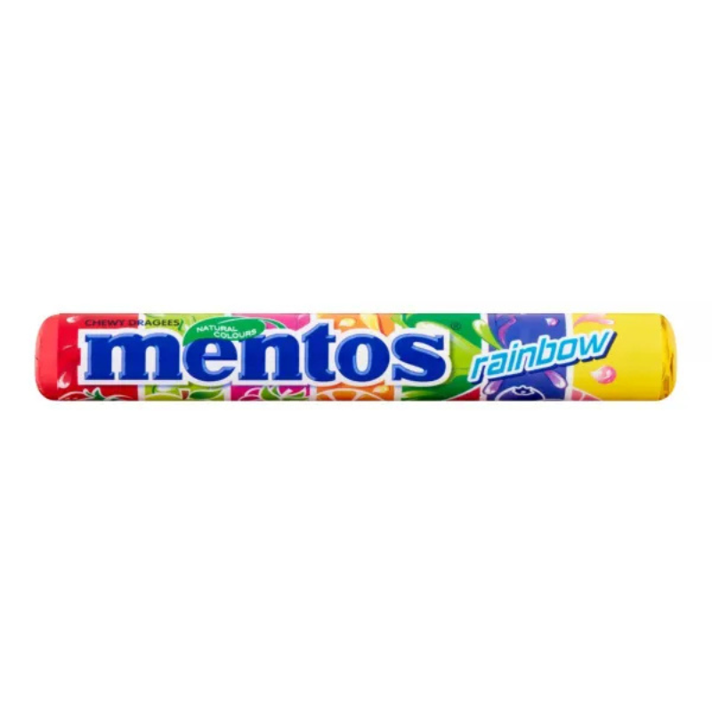 Mentos - Bonbon Fruit Rainbow - 37,5g