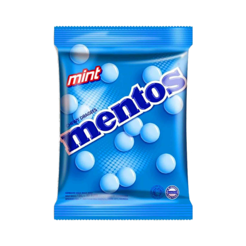 Mentos - Bonbon Menthe - 135g