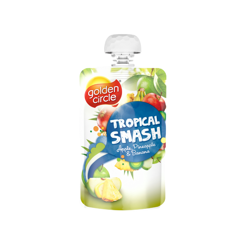 Golden circle - Compote Gourdes Pomme Tropical - 120g
