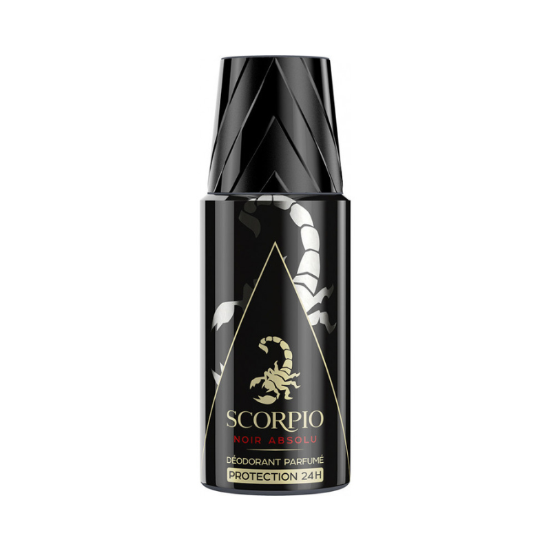 Scorpio - Déodorant - Noir Absolu - 150ml