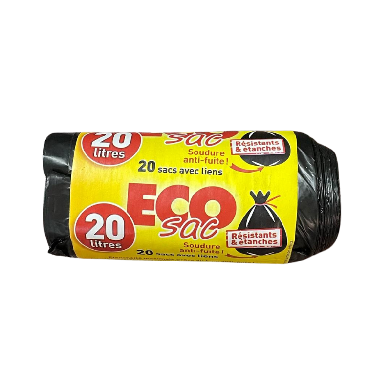 Eco Sac - Sacs Poubelles 20L - x10