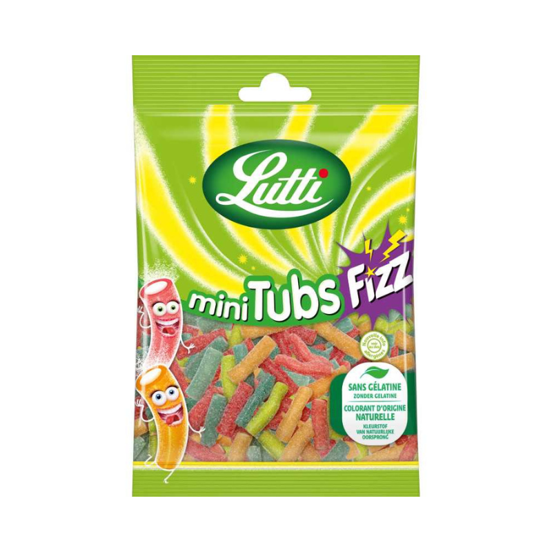 Lutti - Bonbon Mini Tubs Fizz - 90g