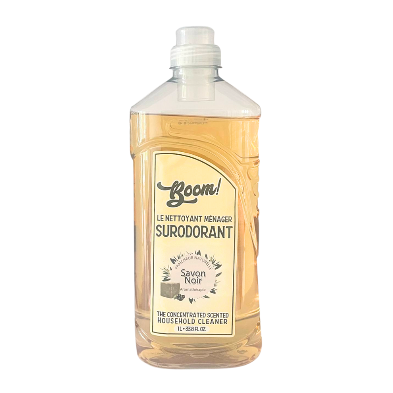 Boom - Nettoyant Ménager - Savon Noir - 1L