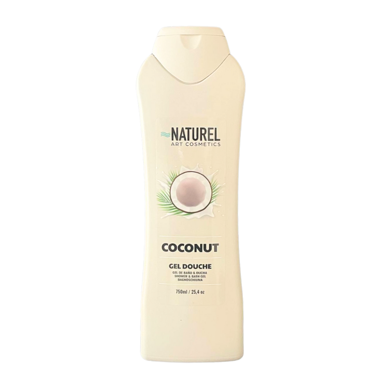 Naturel Art Cosmetics - Gel Douche - Coconut - 750ml