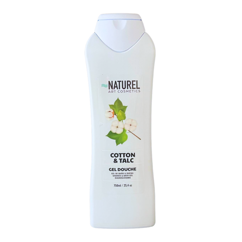 Naturel Art Cosmetics - Gel Douche - Cotton - 750ml