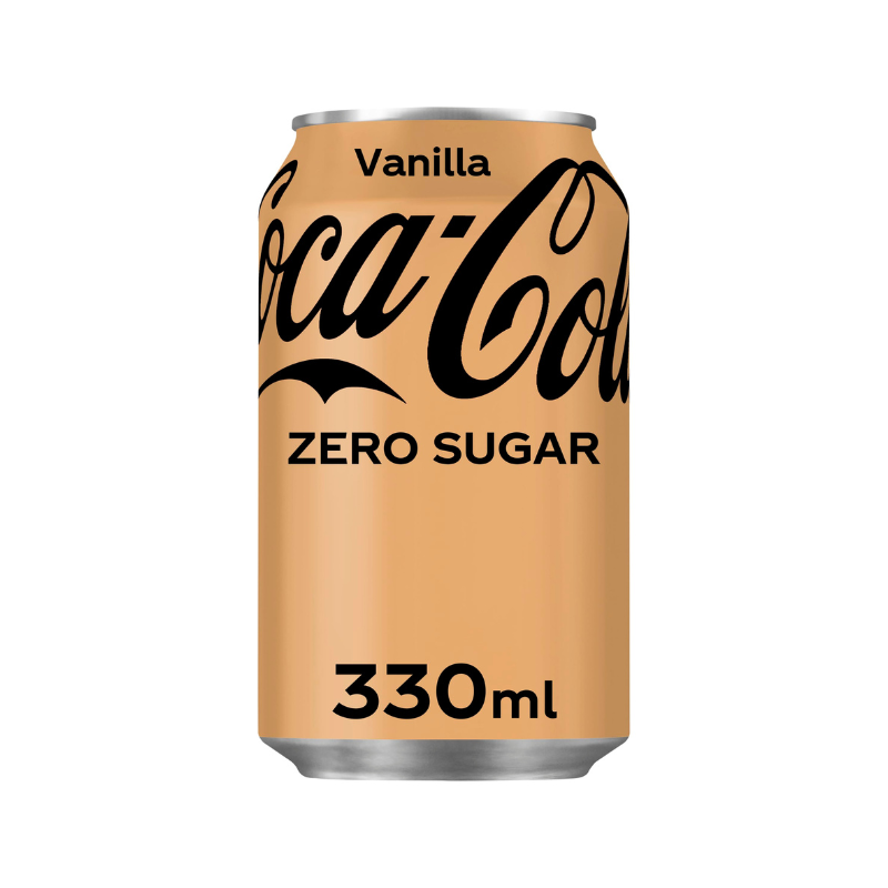 Coca-Cola - Vanille - Canette - 330ml