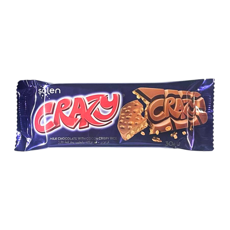 Crazy - Chocolat croustillant - 30g