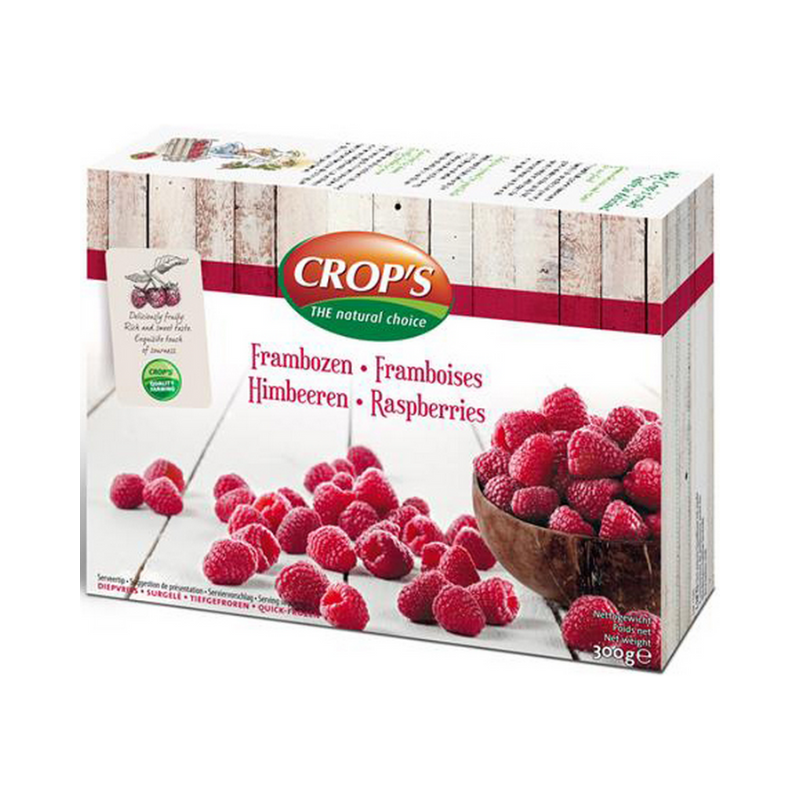 Crops - Framboises surgelés - 300g