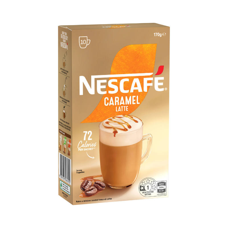 Nescafé - Cappuccino Caramel x10 - 180g
