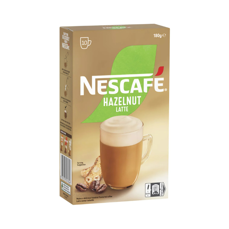 Nescafé - Cappuccino Noisette x10 - 180g