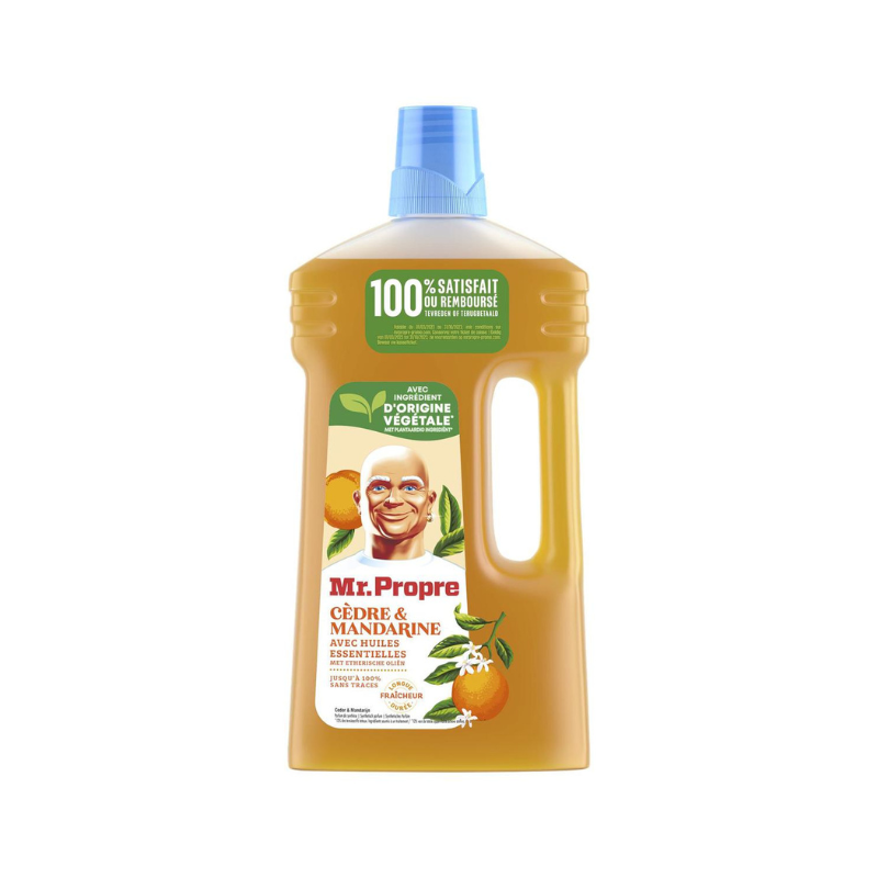 Mr Propre - Nettoyant Sol - Cèdre et Mandarine - 1L