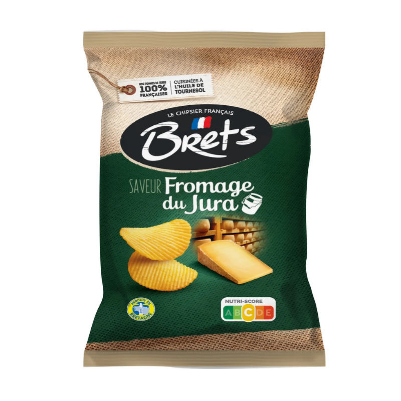 Bret's - Chips Fromage du Jura - 125g