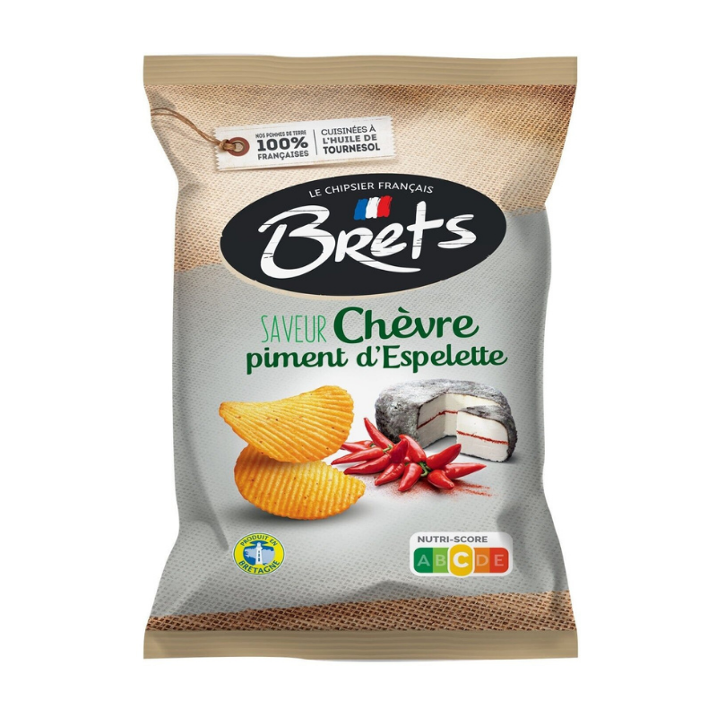 Bret's - Chips Chèvre Piment - 125g