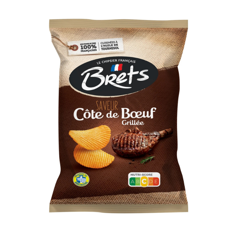 Bret's - Chips Cote de Boeuf - 125g