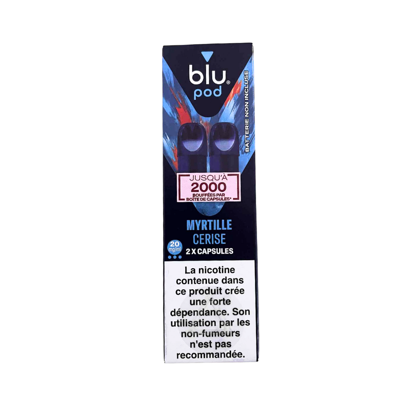 Blu - POD Myrtille Cerise - 2x2ml
