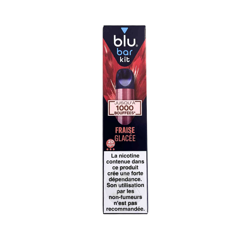 Blu - BATTERIE + POD Fraise Glacée - 2ml