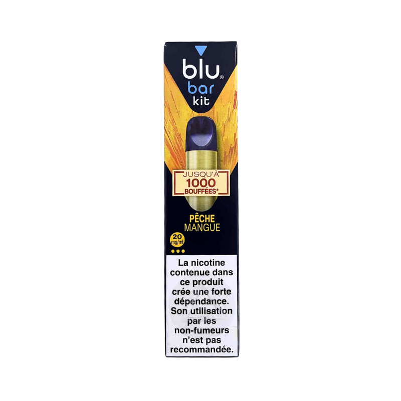Blu - BATTERIE + POD Pêche Mangue - 2ml