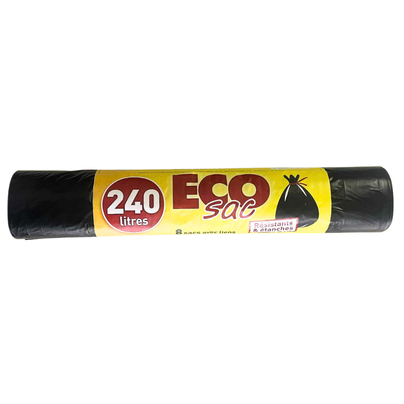 Eco Sac - Sacs Poubelles 240L - x8