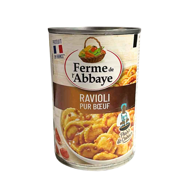 Ferme de l'abbaye - Raviolis Boeuf - 400g